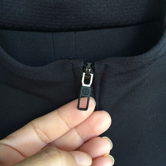 Lululemon Zip Up Track Jacket Men XXL Black License to Train Athletic Run Gym - Picture 7 of 16